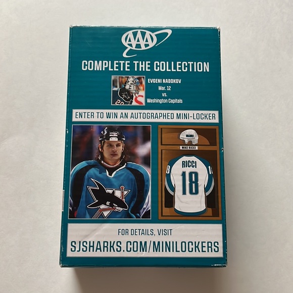 Mike Ricci / Mini Locker Series / NHL / San Jose Sharks - Picture 4 of 6
